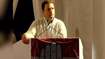 UP Battleground: Rahul Gandhi in Jaunpur slams PM Modi for 'sucking blood' of 99% poor Indians