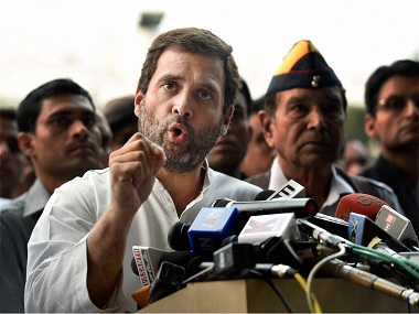 Narendra Modi practising TRP politics: Rahul Gandhi at Congress parliamentary party meet Narendra Modi practising TRP politics: Rahul Gandhi at Congress parliamentary party meet