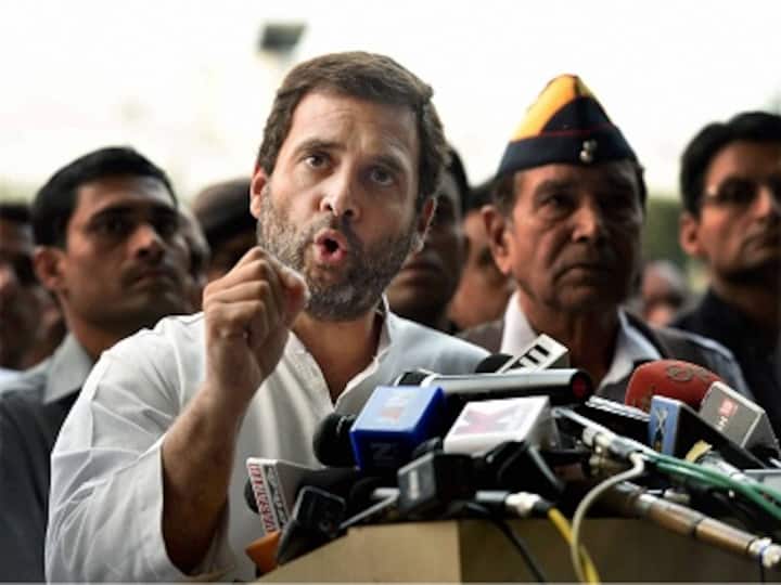 Rahul Gandhi's posters torn ahead of Gujarat rally; Congress blames BJP