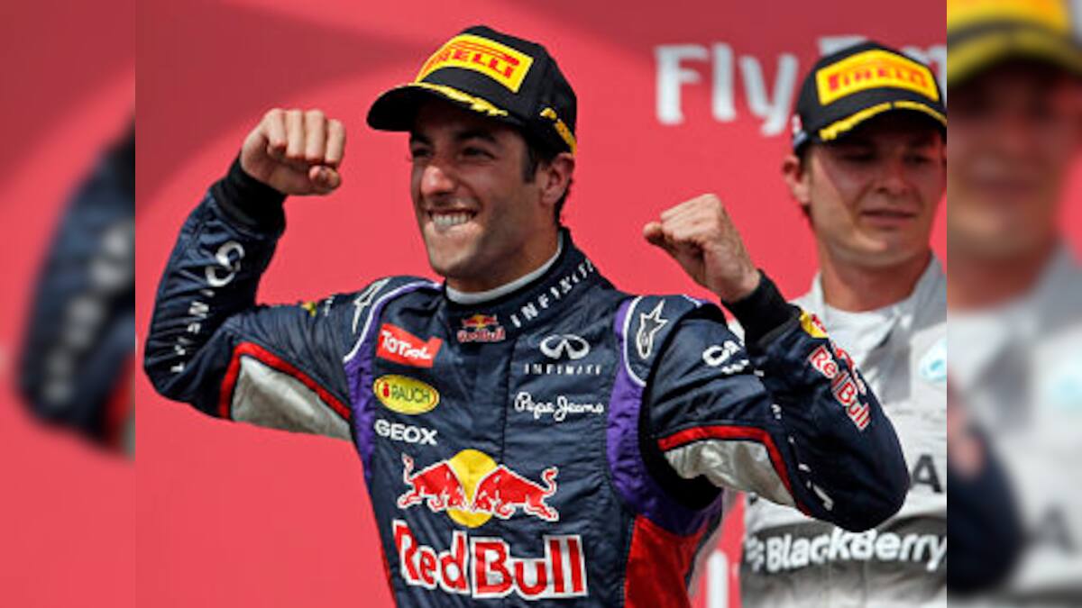 Daniel Ricciardo happy at Red Bull, says he won't replace Nico Rosberg at  Mercedes – Firstpost