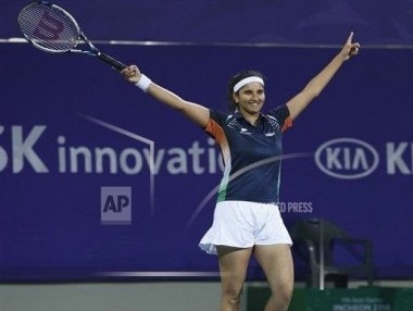 Sania Mirza has been the WTA womens doubles No 1 for 88 consecutive weeks. Image courtesy: Twitter/@MirzaSania