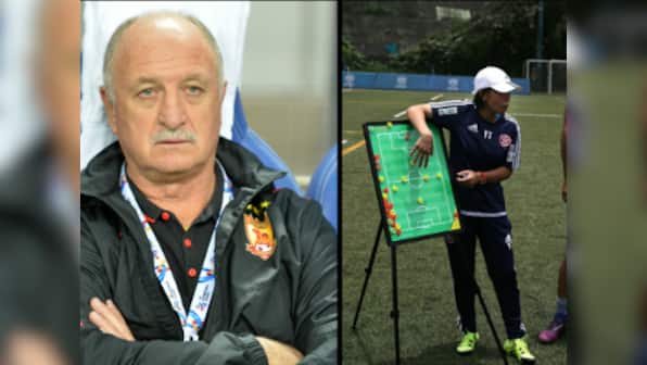World Cup winning manager Luiz Felipe Scolari to clash with history-making female coach Chan Yuen-ting