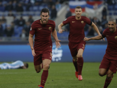 Serie A roundup: AS Roma keep bragging rights with derby win against Lazio; AC Milan beat Crotone Serie A roundup: AS Roma keep bragging rights with derby win against Lazio; AC Milan beat Crotone