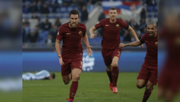 Serie A roundup: AS Roma keep bragging rights with derby win against Lazio; AC Milan beat Crotone