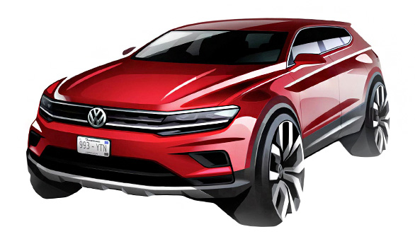 2017 Volkswagen Tiguan Allspace to debut at Detroit Motor Show 2017 Volkswagen Tiguan Allspace to debut at Detroit Motor Show