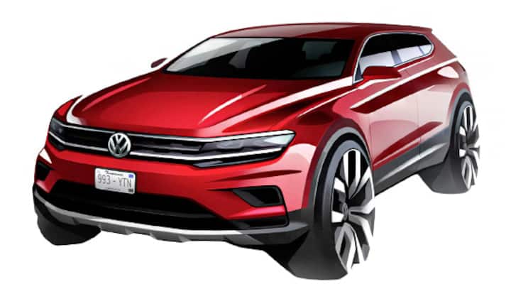 2017 Volkswagen Tiguan Allspace to debut at Detroit Motor Show 2017 Volkswagen Tiguan Allspace to debut at Detroit Motor Show
