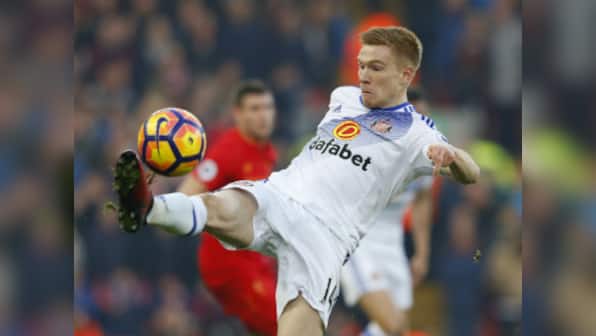 Premier League: Sunderland's Duncan Watmore to miss rest of the season after cruciate ligament injury