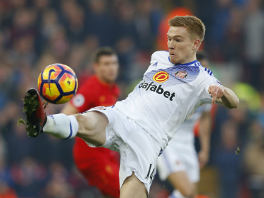 Premier League: Sunderland's Duncan Watmore to miss rest of the season after cruciate ligament injury Premier League: Sunderland's Duncan Watmore to miss rest of the season after cruciate ligament injury