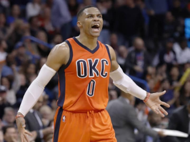 NBA roundup: Russell Westbrook's 42-point play carries Thunder; Cavaliers down Bucks