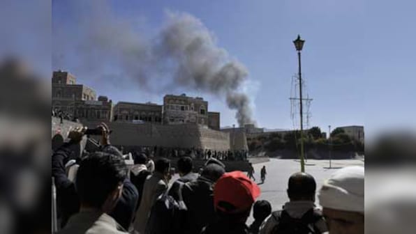 Saudi Arabia-led bombing at Yemen market place kills at least 25 civilians
