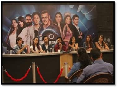 The press conference on the sets of 'Bigg Boss 10' on Colors TV