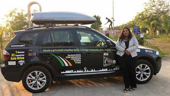 Bharulata Kamble completes an epic solo road trip across 32 countries Bharulata Kamble completes an epic solo road trip across 32 countries