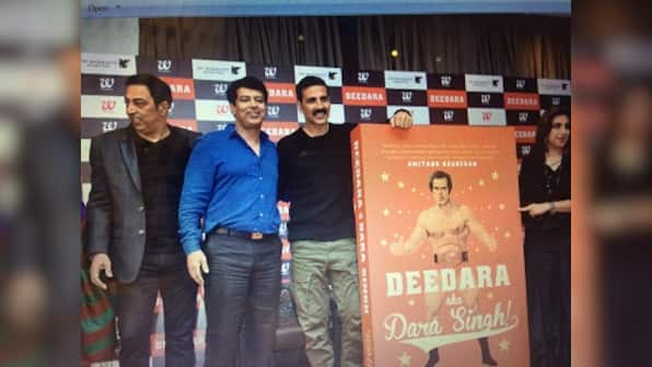 Akshay Kumar launches Dara Singh's biography Deedara on the wrestler's 88th birthday
