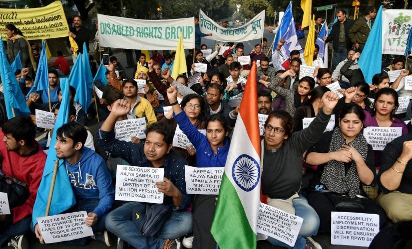 Parliament logjam,: With 3 days left in Winter Session, Disability Bill still stuck in Rajya Sabha
