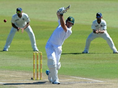 Action between South Africa and India during Day 5 of the 2nd Test in Durban. Getty Images
