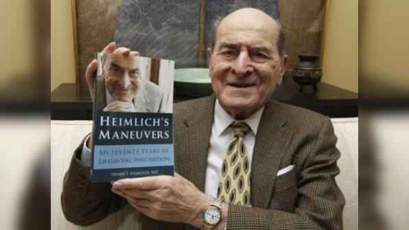 Henry Heimlich, creator of life-saving maneuver, dies at 96