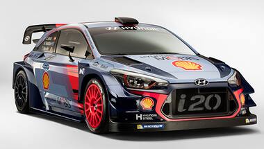 Hyundai unveils the 2017 i20 Coupe WRC