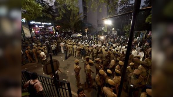 Jayalalithaa's funeral as it happened: Former Tamil Nadu CM laid to rest  next to MG Ramachandran at Marina beach – Firstpost