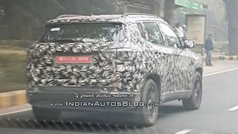 Spied: 2017 Jeep Compass caught testing in India