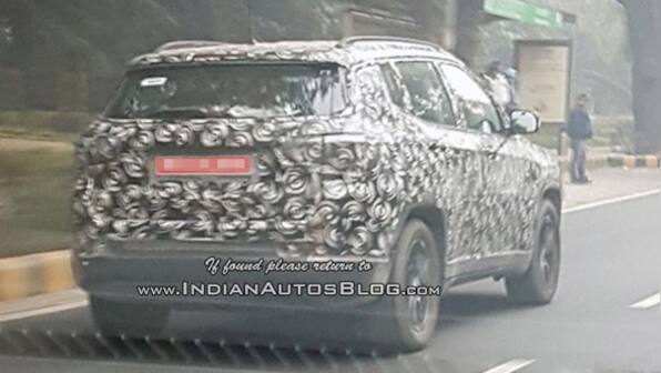 Spied: 2017 Jeep Compass caught testing in India