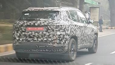 Spied: 2017 Jeep Compass caught testing in India