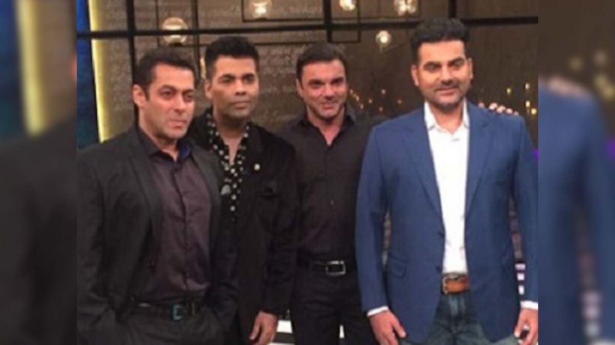 Koffee With Karan Season 5 The 100th Episode Will Feature Salman Sohail And Arbaaz Khan 