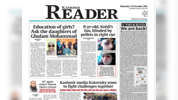 Kashmir Reader back on stands after govt vacates three-month ban on daily
