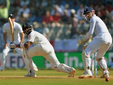 India vs England, 4th Test: Visitors outwitted by Virat Kohli, Jayant Yadav at lunch on Day 4