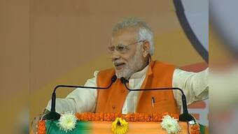One eye on UP polls, Modi bats for cashless India: Key takeaways from Moradabad rally