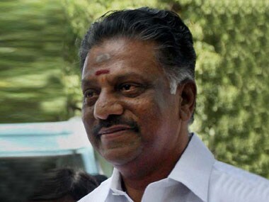 O Panneerselvam. PTI