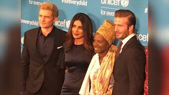 Priyanka Chopra shares stage with David Beckham, Orlando Bloom at Unicef's 70th anniversary gala