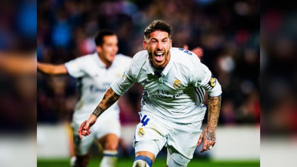 La Liga: It's in Real Madrid's DNA to fight till the end, says Sergio Ramos after Barcelona draw