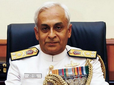 Indian Navy chief Admiral Sunil Lanba calls on Bangladesh president, PM Sheikh Hasina to discuss coastal security Indian Navy chief Admiral Sunil Lanba calls on Bangladesh president, PM Sheikh Hasina to discuss coastal security
