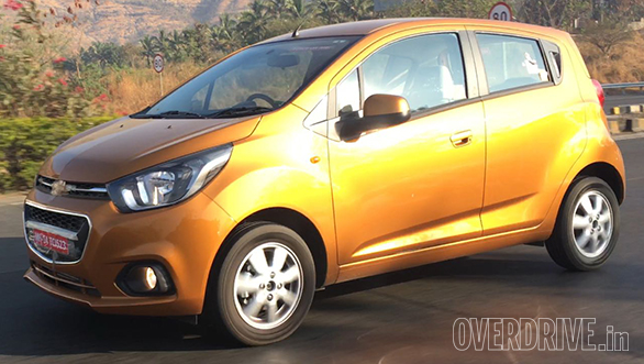 Spied: Updated Chevrolet Beat spotted testing in India