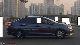 Spied: 2017 Honda City during TV shoot in India
