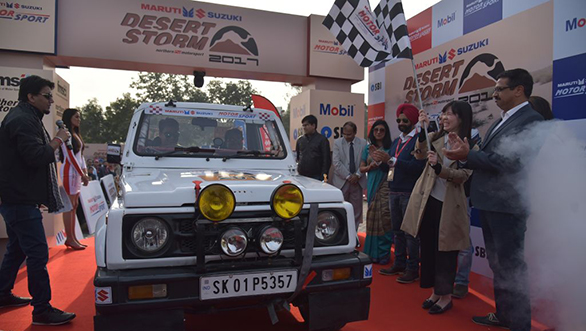 2017 Maruti Suzuki Desert Storm: Heads from Noida to Hanumangarh for Stage 1 2017 Maruti Suzuki Desert Storm: Heads from Noida to Hanumangarh for Stage 1