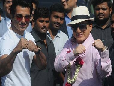 Jackie Chan in Mumbai to promote Kung Fu Yoga: See photos of traditional Indian reception