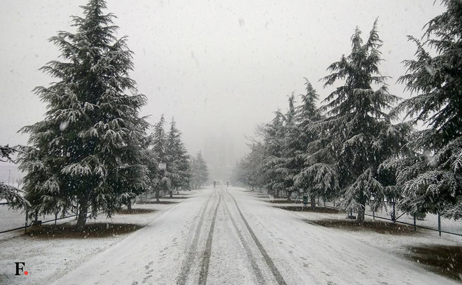 A road leading to the University of Kashmir in Dargah area of Srinagar. The university authorities on Friday postponed all examinations slated for Saturday and Sunday. Sameer Yasir/Firstpost A road leading to the University of Kashmir in Dargah area of Srinagar. The university authorities on Friday postponed all examinations slated for Saturday and Sunday. Sameer Yasir/Firstpost