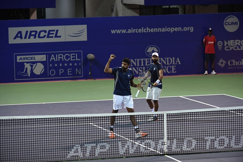 Chennai Open 2017: Bopanna-Jeevan, Raja-Sharan collide in historic all-Indian doubles ATP final Chennai Open 2017: Bopanna-Jeevan, Raja-Sharan collide in historic all-Indian doubles ATP final