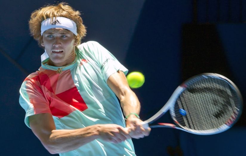 Alexander Zverev of Germany is one of the most talented upcoming youngsters on the aTP tour. AFP