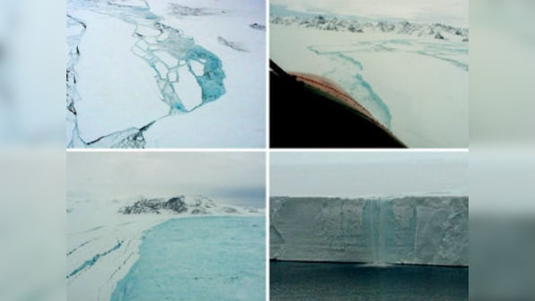 Massive ice block poised to break off from Antarctica, to lift global oceans by 10 cm