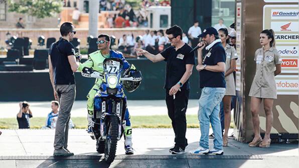 Dakar 2017: Sherco TVS's Aravind KP continues riding despite injury