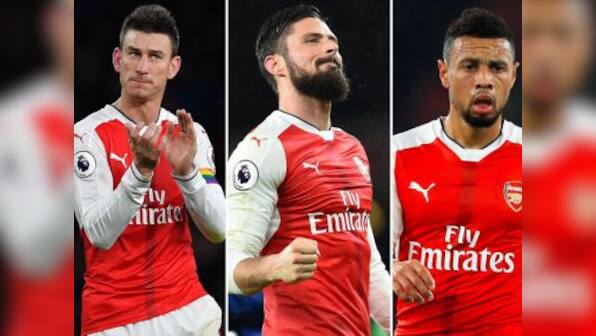 Premier League: Arsenal's Olivier Giroud, Laurent Koscielny, Francis Coquelin pen new deals