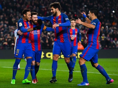 Copa del Rey: Barcelona enter semifinals after a thumping win over Real Sociedad