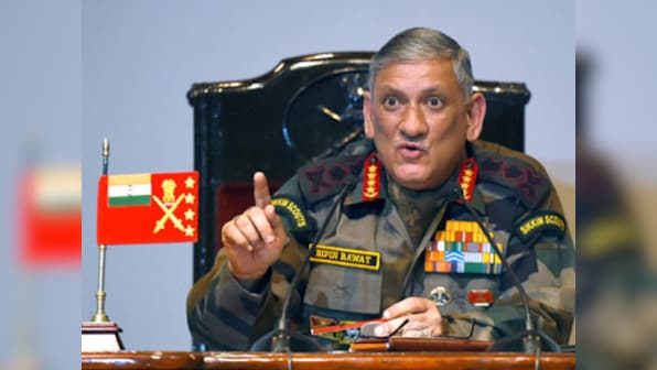 Shopian attack: Army chief calls for coordinated efforts to deal with stone-pelting issue
