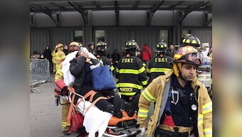 New York city commuter train derails in Brooklyn, more than 100 hurt