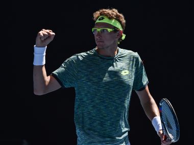 Denis Istomin. AFP
