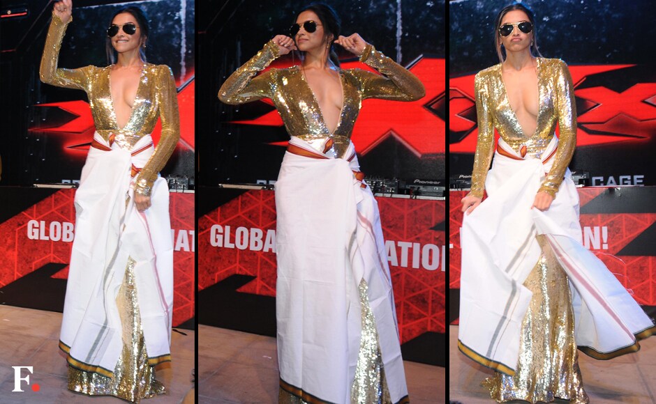 Deepika doing (a rather sexy) Lungi Dance. Sachin Gokhale/Firstpost Deepika doing (a rather sexy) Lungi Dance. Sachin Gokhale/Firstpost