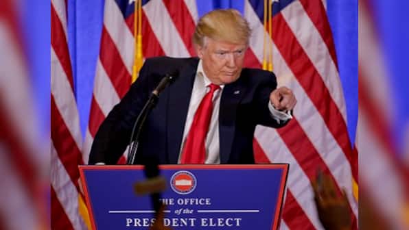 Donald Trump says journalists 'are among the most dishonest human beings on earth'