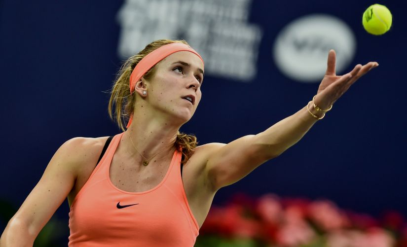 Elina Svitolina is seeded 11 and recently defeated the defending champion Angelique Kerber. AFP